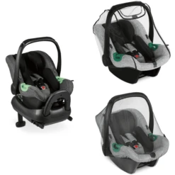 ABC Design Baby Autostoel Tulip Asphalt Incl. Isofix Base & Accessoires