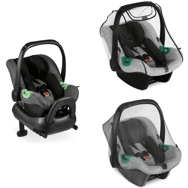 ABC Design Baby Autostoel Tulip Asphalt Incl. Isofix Base & Accessoires 1 ABC Design Baby Autostoel Tulip Asphalt Incl. Isofix Base & Accessoires