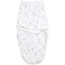Aden + Anais™ Essential S Easy Swaddle™ Wrap-around Pucksack 3-pack Set Sprookje Flower -Kleine Wondertjes aden anais essential s easy swaddle wrap around pucksack 3 pack set sprookje flower a302843 2