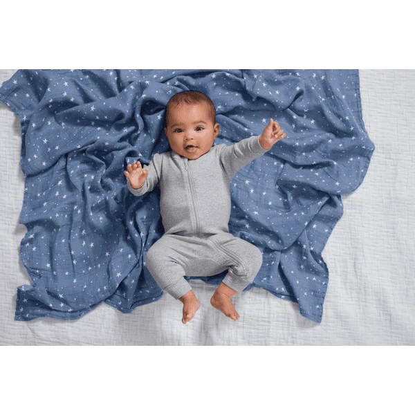 Aden + Anais™ Essential S Katoenen Mousseline Draagdoek 4-pack Time To Dream 4 Aden + Anais™ Essential S Katoenen Mousseline Draagdoek 4-pack Time To Dream - Afbeelding 4