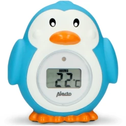 Alecto ® Kamer- En Badthermometer, Pinguïn