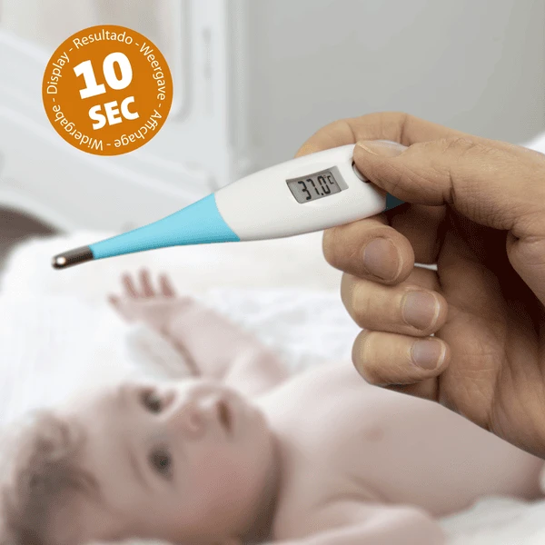 Alecto ® Klinische Thermometer Digital , Blauw 2 Alecto ® Klinische Thermometer Digital , Blauw - Afbeelding 2