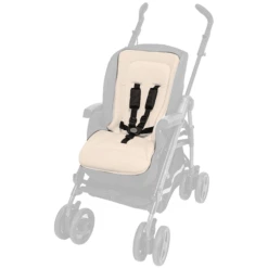 Altabebe Buggy-Stoelhoes Memory Schuim Beige -Kleine Wondertjes altabebe buggy stoelhoes memory schuim beige a348517 1