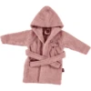Alvi ® Badstof Badjas Met Kap Roze