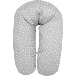 ALVI Voedingskussen Met Hoes Stars Zilver 6 ALVI Voedingskussen Met Hoes Stars Zilver -Kleine Wondertjes alvi voedingskussen met hoes stars zilver a231350 2