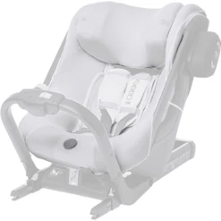 AXKID Eco Bamboe Stoelhoes Voor AXKID One White