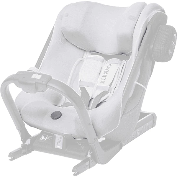 AXKID Eco Bamboe Stoelhoes Voor AXKID One White 1 AXKID Eco Bamboe Stoelhoes Voor AXKID One White