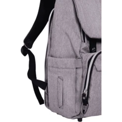 BABY ON BOARD Luierrugtas Gratis Style Chicago Grijs -Kleine Wondertjes baby on board luierrugtas gratis style chicago grijs a297557 3