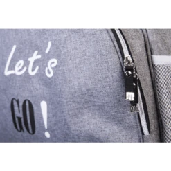 BABY ON BOARD Verzorgingstas Simply Premium Let's Go Grijs -Kleine Wondertjes baby on board verzorgingstas simply premium lets go grijs a363383 2