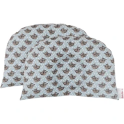 BabyDorm ® Buggykussen BuggyDorm Filou Lichtblauw Met Little Vixen -Kleine Wondertjes babydorm buggykussen buggydorm filou lichtblauw met little vixen a311402 4