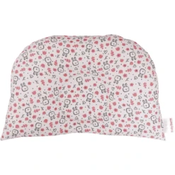 BabyDorm ® Buggykussen BuggyDorm Hoppel Wit Met Konijntjes