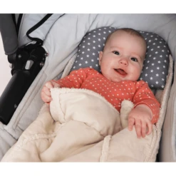 BabyDorm® Kussen Voor Kinderwagen BuggyDorm Jonna Petrol Met Witte Stipjes -Kleine Wondertjes babydorm kussen voor kinderwagen buggydorm jonna petrol met witte stipjes a286210 3