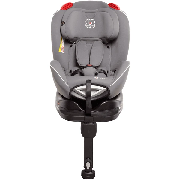 Babygo Autostoel Fixleg Rotatie 360 Grijs 4 Babygo Autostoel Fixleg Rotatie 360 Grijs - Afbeelding 4