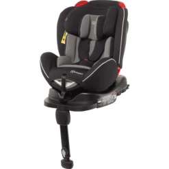 BabyGO Autostoel Fixleg Rotationn 360 Black