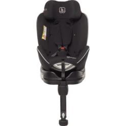 BabyGO Autostoel Fixleg Rotationn 360 Black -Kleine Wondertjes babygo autostoel fixleg rotationn 360 black a349535 3