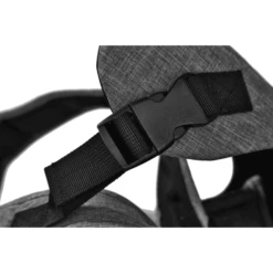 BabyGO Draagzak Koala Dark Grey Melange -Kleine Wondertjes babygo draagzak koala dark grey melange a281740 4