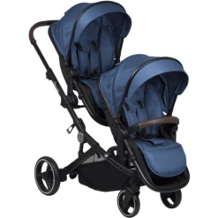 BabyGO Duowagen Twiner Blue -Kleine Wondertjes babygo duowagen twiner blue a299480 4