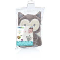 BabyJem Kersenpitkussen Uil, Grijs -Kleine Wondertjes babyjem kersenpitkussen uil grijs a375254 3
