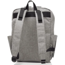 Babymel Luiertas Rugzak George Grey-Black -Kleine Wondertjes babymel luiertas rugzak george grey black a235877 2