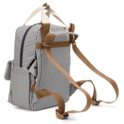 Babymel Rugzakwissel ECO Georgi Convertible Backpack Marine Stripes -Kleine Wondertjes babymel rugzakwissel eco georgi convertible backpack marine stripes a301590 3