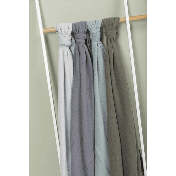 Baby's Only Swaddle Breeze Kaki 120x120 Cm 3 Baby's Only Swaddle Breeze Kaki 120x120 Cm - Afbeelding 3