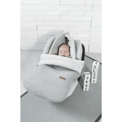 Baby's Only Voetenzak Voor Autostoelen 0+ Flavor Stone Green -Kleine Wondertjes babys only voetenzak voor autostoelen 0 flavor stone green a308422 3