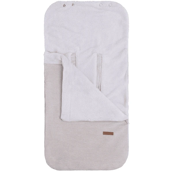 Baby's Only Voetenzak Voor Autostoelen 0+ Sense Kiezelgrijs 1 Baby's Only Voetenzak Voor Autostoelen 0+ Sense Kiezelgrijs