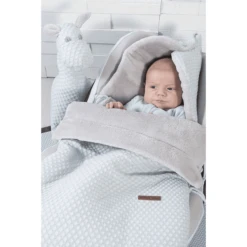 Baby's Only Voetenzak Voor Autostoelen 0+Smaak Grijs -Kleine Wondertjes babys only voetenzak voor autostoelen 0smaak grijs a308425 2