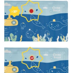 Badabulle Badmat Met Thermometer Zeedieren -Kleine Wondertjes badabulle badmat met thermometer zeedieren a327674 3