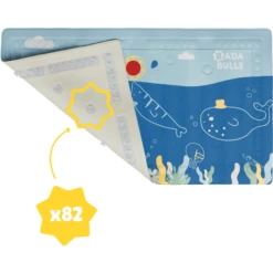 Badabulle Badmat Met Thermometer Zeedieren -Kleine Wondertjes badabulle badmat met thermometer zeedieren a327674 4