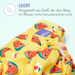 Bambino Mio Zwemluier Herbruikbaar, Neon Haai -Kleine Wondertjes bambino mio zwemluier herbruikbaar neon haai a368485 3