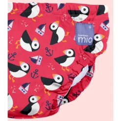 Bambino Mio Zwemluier Herbruikbaar, Puffin -Kleine Wondertjes bambino mio zwemluier herbruikbaar puffin a368478 3