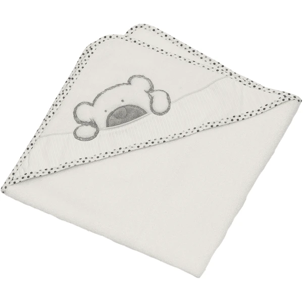 Be Be 's Collection Handdoek Met Capuchon Big Willi Grijs 80 X 80 Cm 2 Be Be 's Collection Handdoek Met Capuchon Big Willi Grijs 80 X 80 Cm - Afbeelding 2