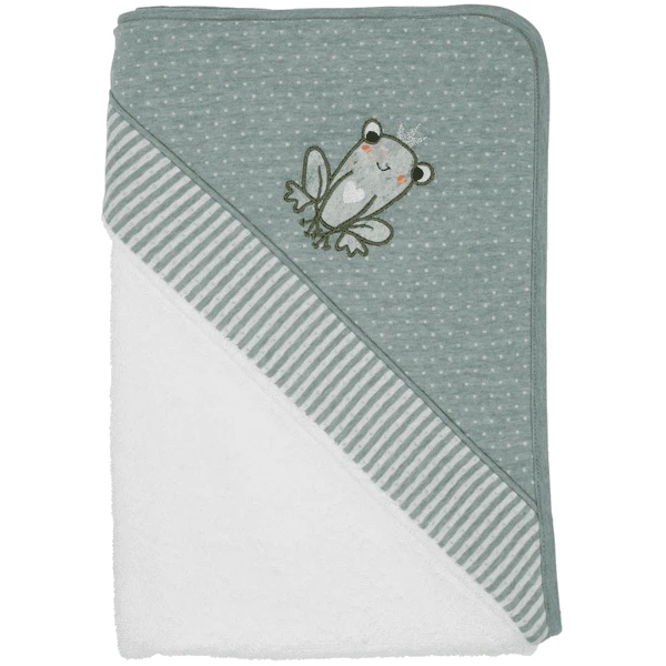 Be Be 's Collection Hooded Badhanddoek Kikkerprins 1 Be Be 's Collection Hooded Badhanddoek Kikkerprins