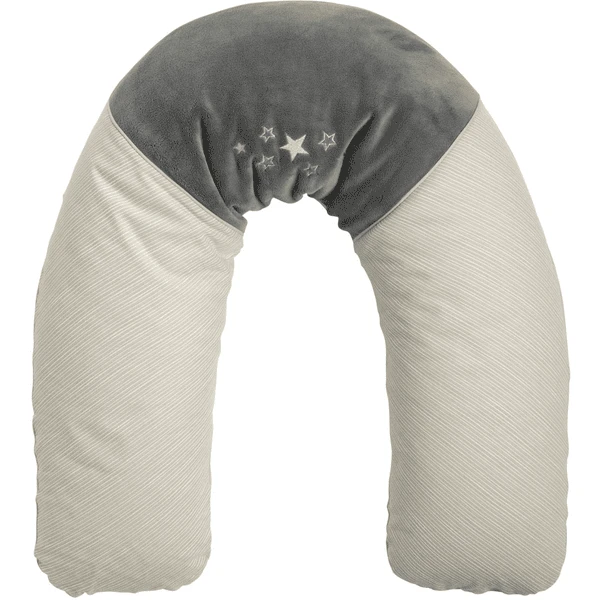 Be Be 's Collection Verpleegkundig Kussen Met Overtrek Ster Grijs 1 Be Be 's Collection Verpleegkundig Kussen Met Overtrek Ster Grijs