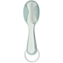 BEABA Baby Haarborstel En Kam Groen Blauw -Kleine Wondertjes beaba baby haarborstel en kam groen blauw a318243 4