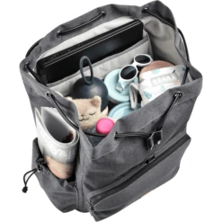 BEABA ® Changing Backpack Vancouver Donkergrijs -Kleine Wondertjes beaba changing backpack vancouver donkergrijs a416884 3