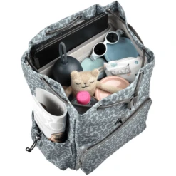 BEABA ® Luierrugzak Vancouver Donker Cherry Blossom -Kleine Wondertjes beaba luierrugzak vancouver donker cherry blossom a416886 3