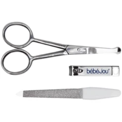 Bébé-jou ® Baby Manicure Set Lichtgrijs -Kleine Wondertjes bebe jou baby manicure set lichtgrijs a335349 2