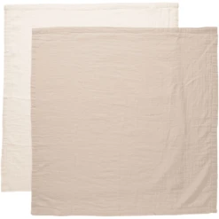 Bébé-jou ® Baby Muslin Wipes Pure Cotton Sand