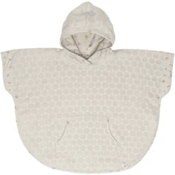 Bébé-jou Bébé Jou® Badponcho Fabulous Wish Grey -Kleine Wondertjes bebe jou badponcho fabulous wish grey a368075 2