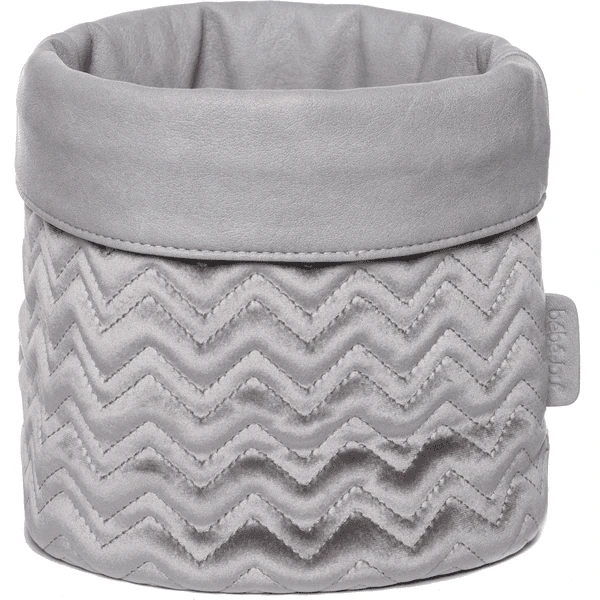 Bébé-jou ® Nursing Basket Velvet Griffin Grey 1 Bébé-jou ® Nursing Basket Velvet Griffin Grey