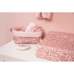 Bébé-jou ® Onderhoudsmandje Luipaardroze -Kleine Wondertjes bebe jou onderhoudsmandje luipaardroze a299393 3
