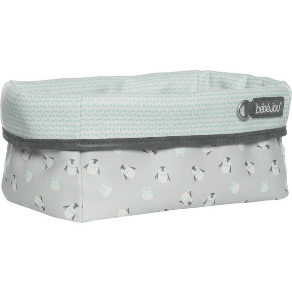 Bébé-jou® Opbergmandje Lou-Lou Turquoise 4 Bébé-jou® Opbergmandje Lou-Lou Turquoise - Afbeelding 4