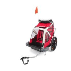 BELLELLI B-Travel Fietskar Child Ren Aanhangwagen Rood -Kleine Wondertjes bellelli b travel fietskar child ren aanhangwagen rood a348085 2