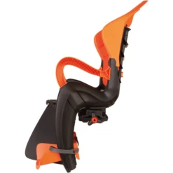 BELLELLI Fietsstoel Tiger Rekbevestiging Grijs / Orange -Kleine Wondertjes bellelli fietsstoel tiger rekbevestiging grijs orange a346878 2