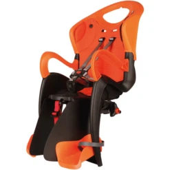 BELLELLI Fietsstoel Tiger Rekbevestiging Grijs / Orange