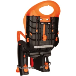 BELLELLI Fietsstoel Tiger Rekbevestiging Grijs / Orange -Kleine Wondertjes bellelli fietsstoel tiger rekbevestiging grijs orange a346878 3