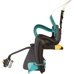 BELLELLI Fietsstoeltje Tiger Reclining B-Fix Frame Mount White / Turquoise -Kleine Wondertjes bellelli fietsstoeltje tiger reclining b fix frame mount white turquoise a346868 3