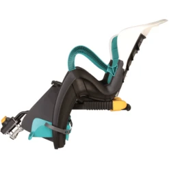 BELLELLI Fietsstoeltje Tiger Reclining B-Fix Frame Mount White / Turquoise -Kleine Wondertjes bellelli fietsstoeltje tiger reclining b fix frame mount white turquoise a346868 4